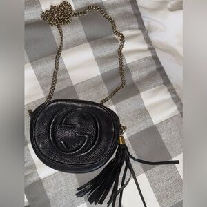 Gucci Authentic Soho Chain Bag Leather Mini